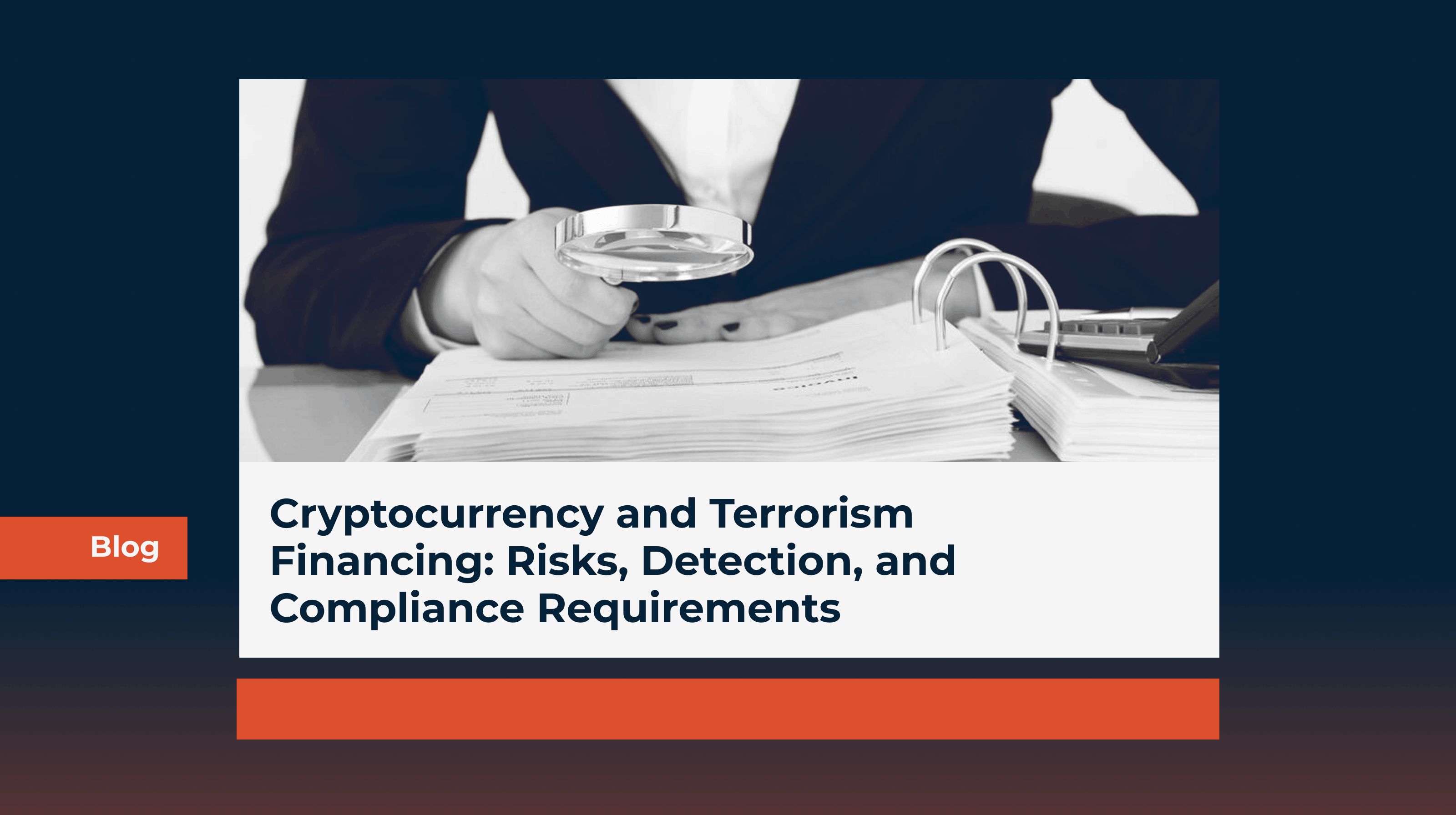 Cryptocurrency and Terrorism Financing: Risks, Detection, and Compliance Requirements