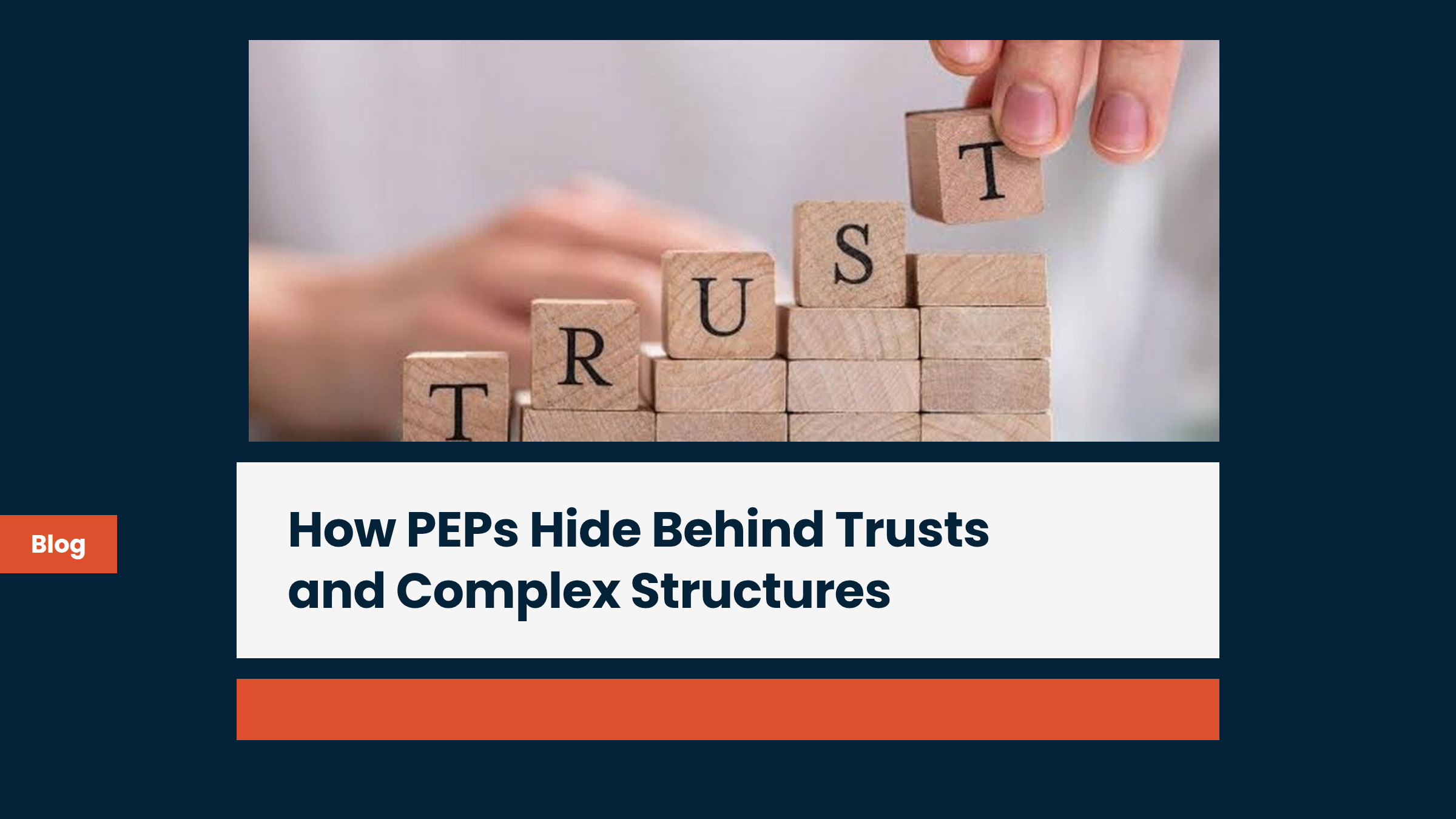 Screening PEPs in Trusts and Complex Ownership Structures
