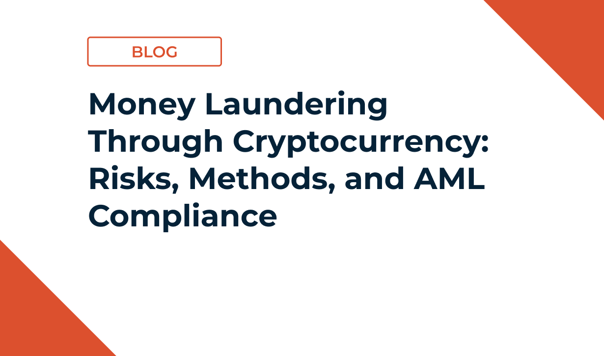 Money Laundering Through Cryptocurrency: Risks, Methods, and AML Compliance