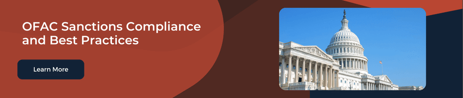 OFAC sanctions compliance and their practices.